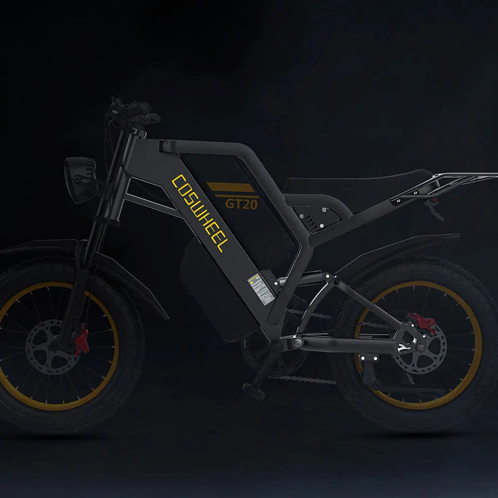 Coswheel Electric Off Road Fat Tire Mountain Ebike Pro