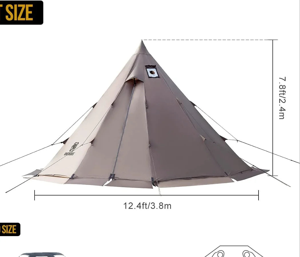 Pro Gear Sporting Goods Rock Fortress Hot Tent Stove Jack