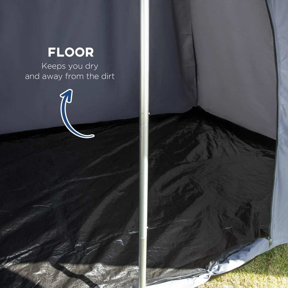 Pro Gear Sporting Goods Waterproof Teepee Tent Quick Setup