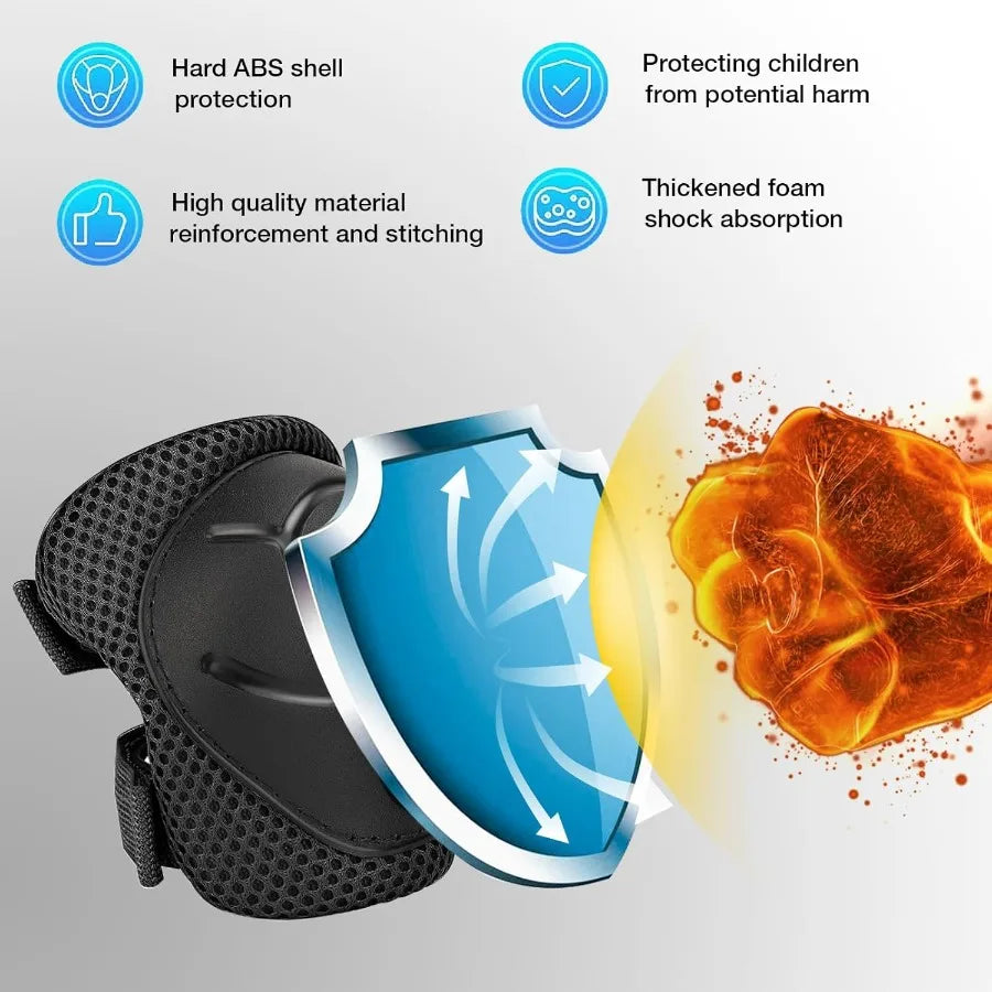 Craft of Weaving 3in1 Protective Gear Set Knee Elbow Wrist