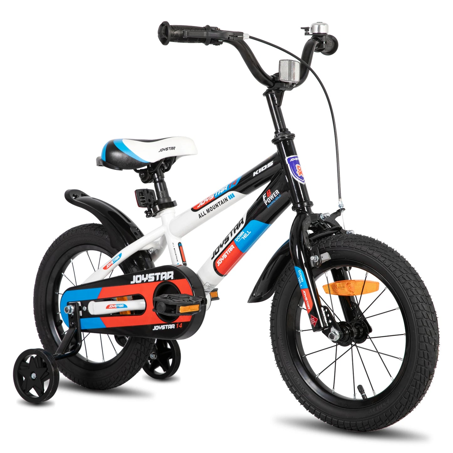 JOYSTAR Kids Bike For Ages Three To Ten With Training Wheels Easy To Install For Boys And Girls
