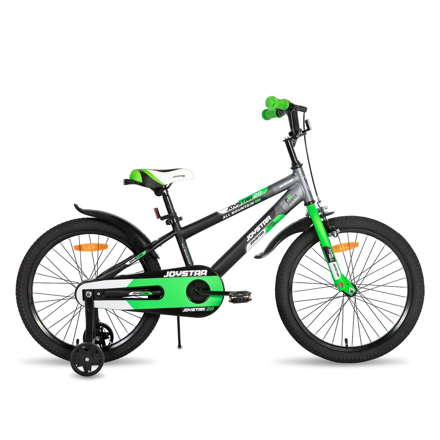 JOYSTAR Kids Bike For Ages Three To Ten With Training Wheels Easy To Install For Boys And Girls