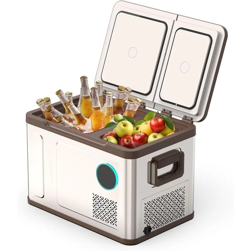 Pro Gear Yellow Jacket Portable Car Refrigerator Dual Zone
