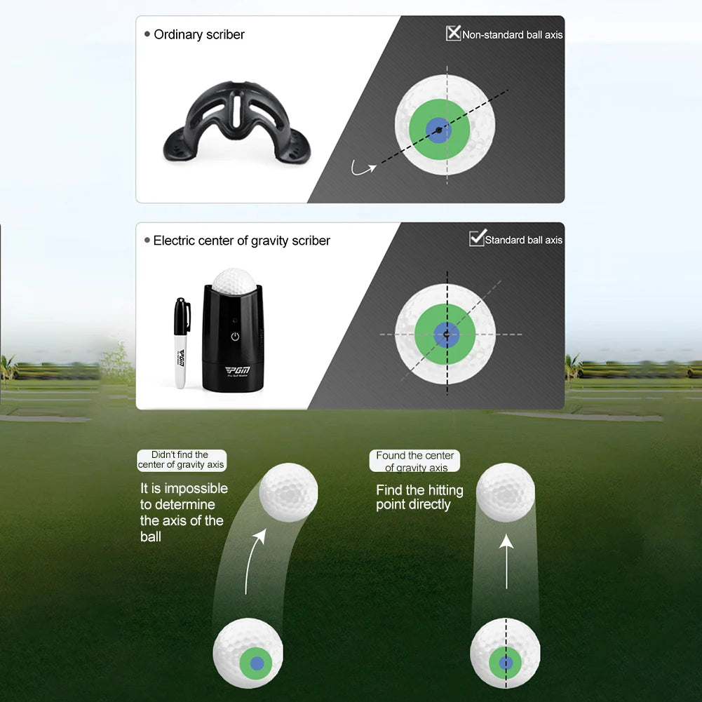 PGM Electric Golf Scriber Ball Spot Marker Training Aid