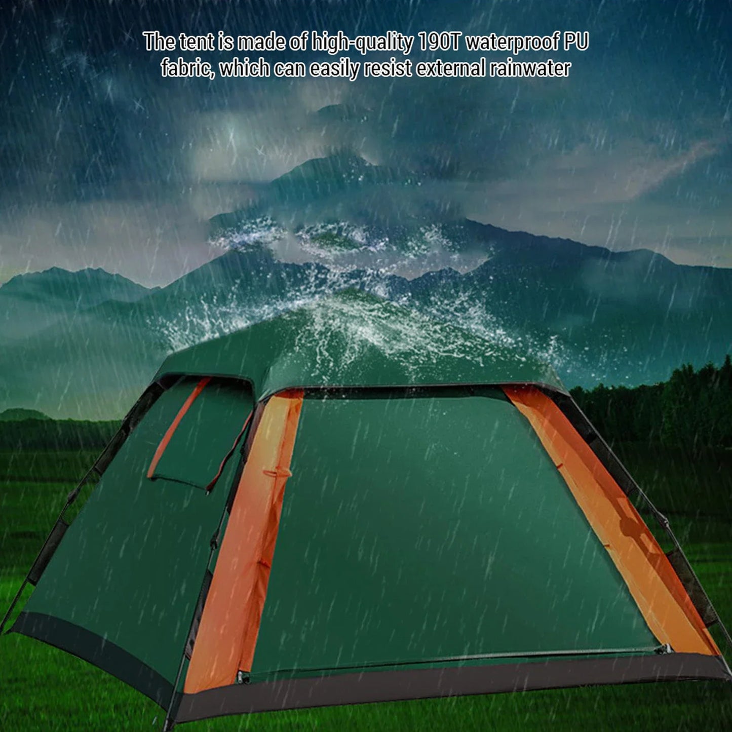 Pro Gear Outdoor Automatic Quick Open Camping Tent Ultra