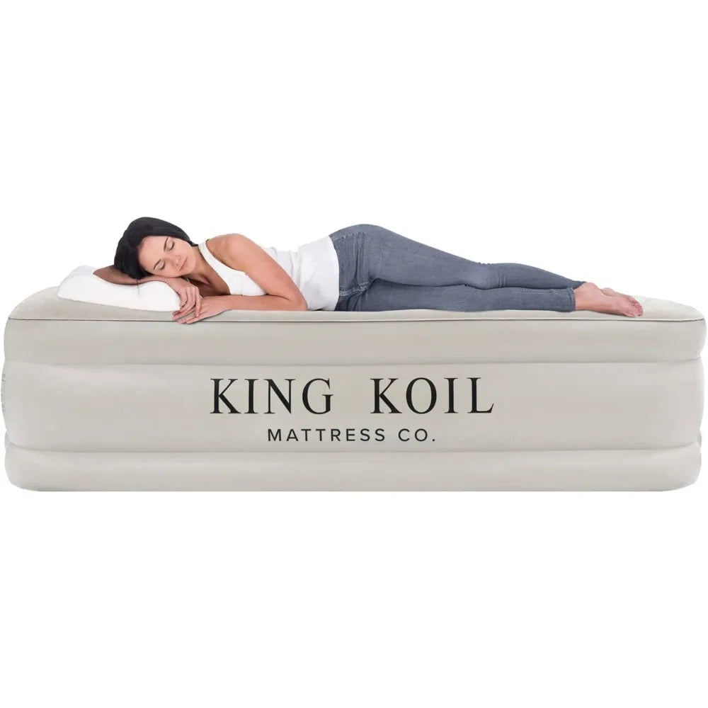 YTYINH Height Adjustable Air Mattress With Built In Pump