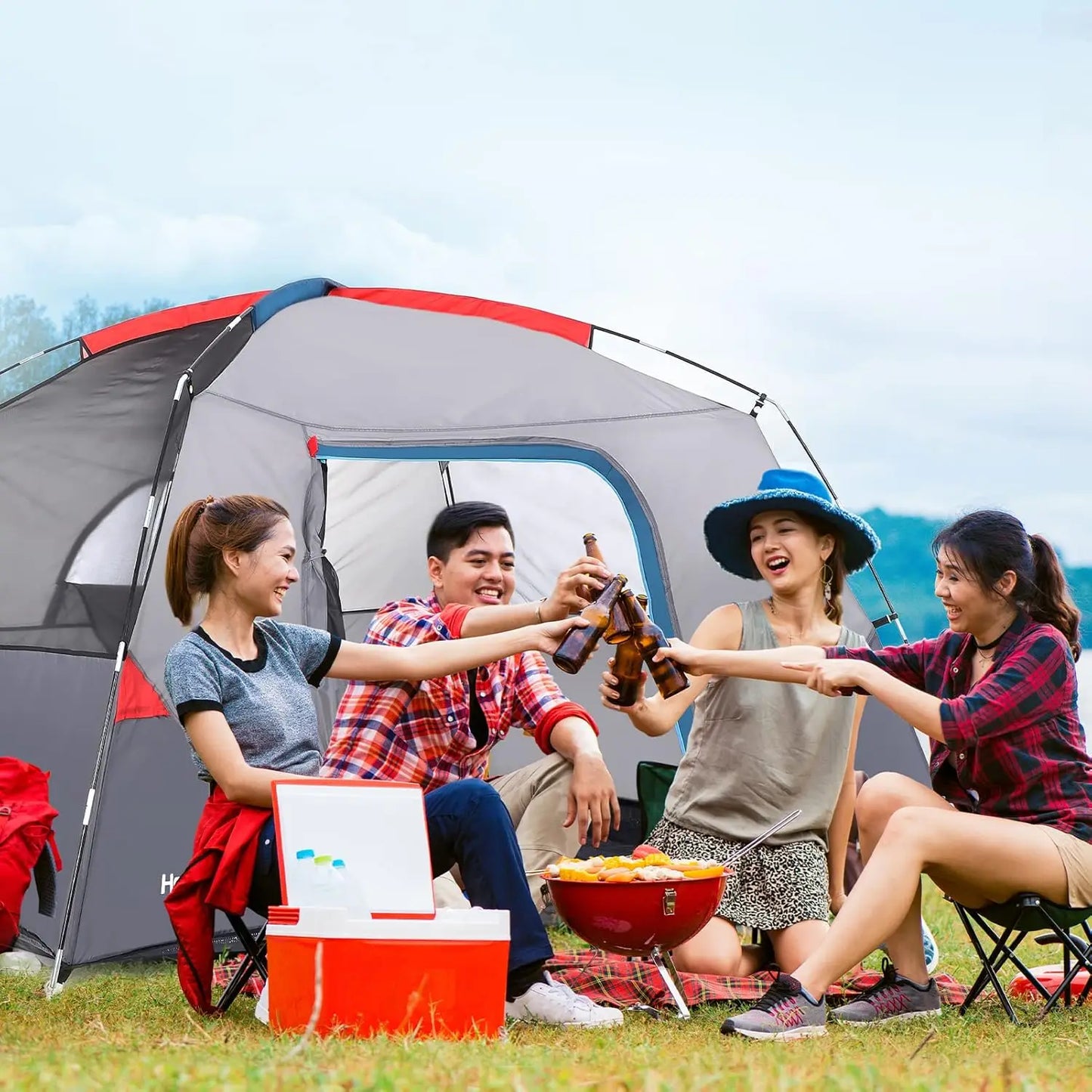 Pro Gear Sporting Goods TWISTER CK Camping Tent Easy Setup