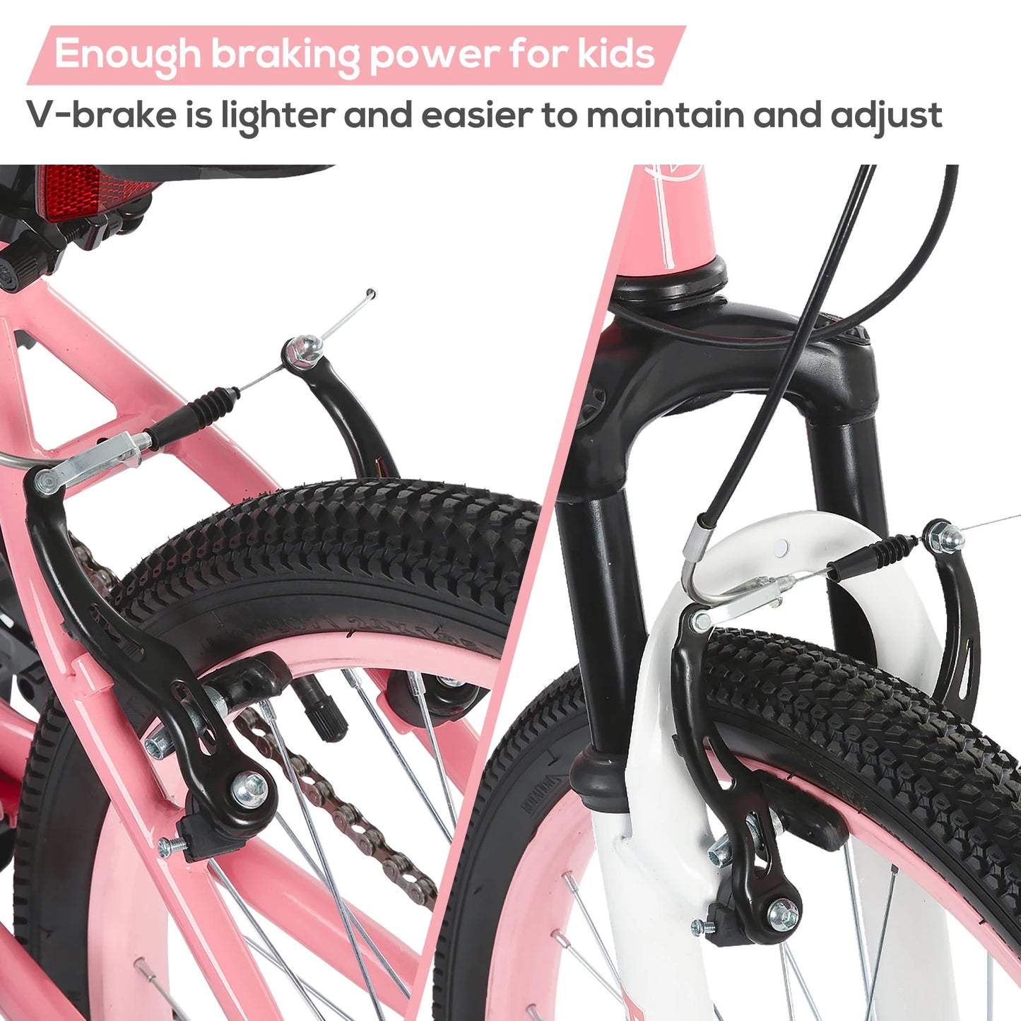 Hiland Kids Mountain Bike With Front Suspension