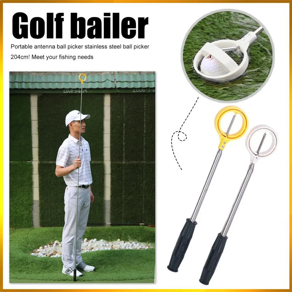 Golf Ball Pick Up Tool Telescopic Retriever Waterproof