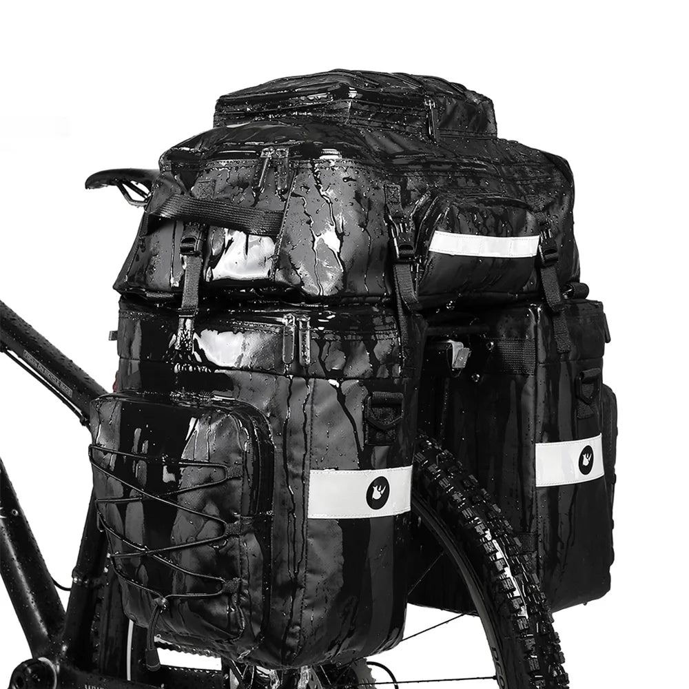 Rhinowalk Waterproof 3 In 1 Bike Pannier Rear Trunk Bag