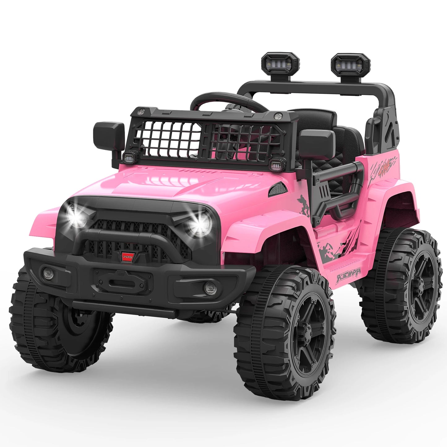 HiMISSE 12V Kids Ride On Car Remote Truck For Children