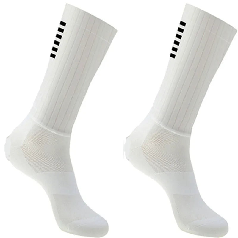 Whiteline Anti Slip Silicone Summer Aero Socks For Cycling And Running Men Unisex
