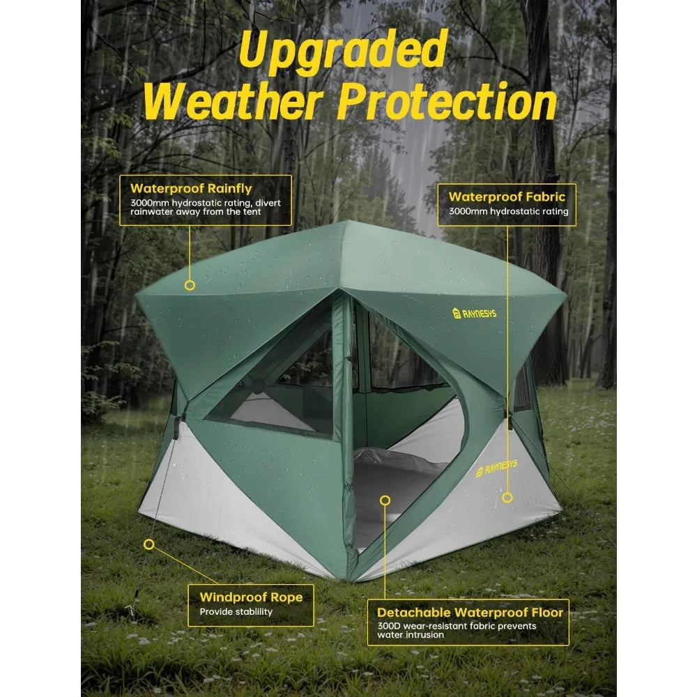 Pro Gear Sporting Goods Instant Cabin Tent Pop Up 60 Seconds