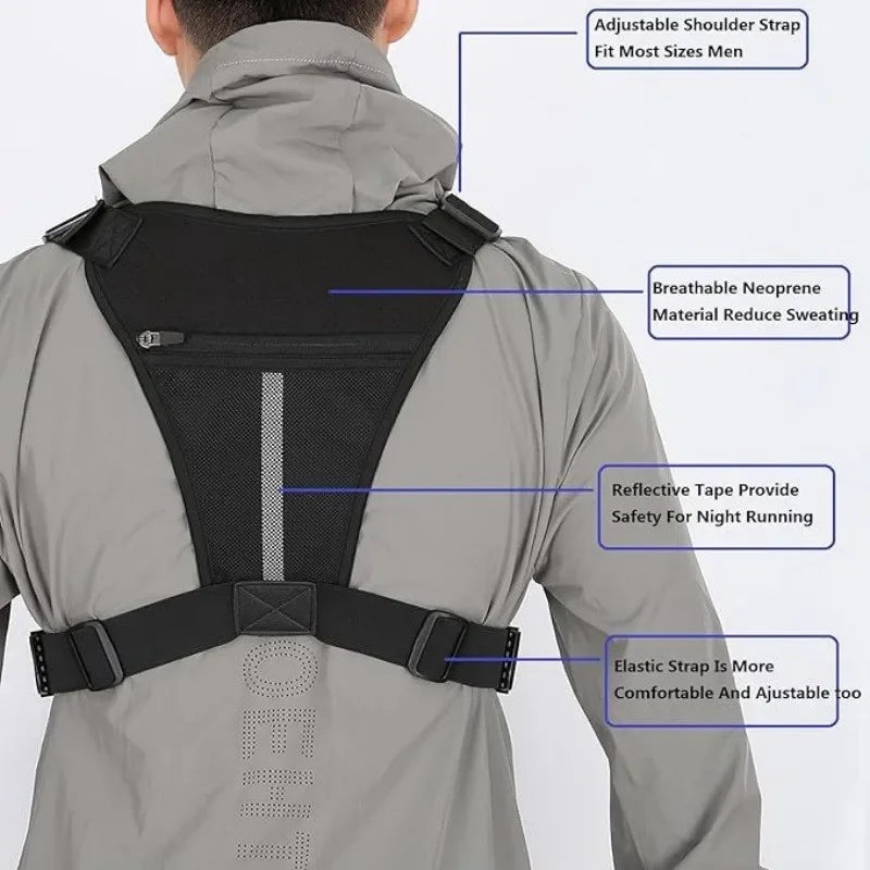 CN Outdoor Tactical Chest Bag EDC Chest Pack For Cycling