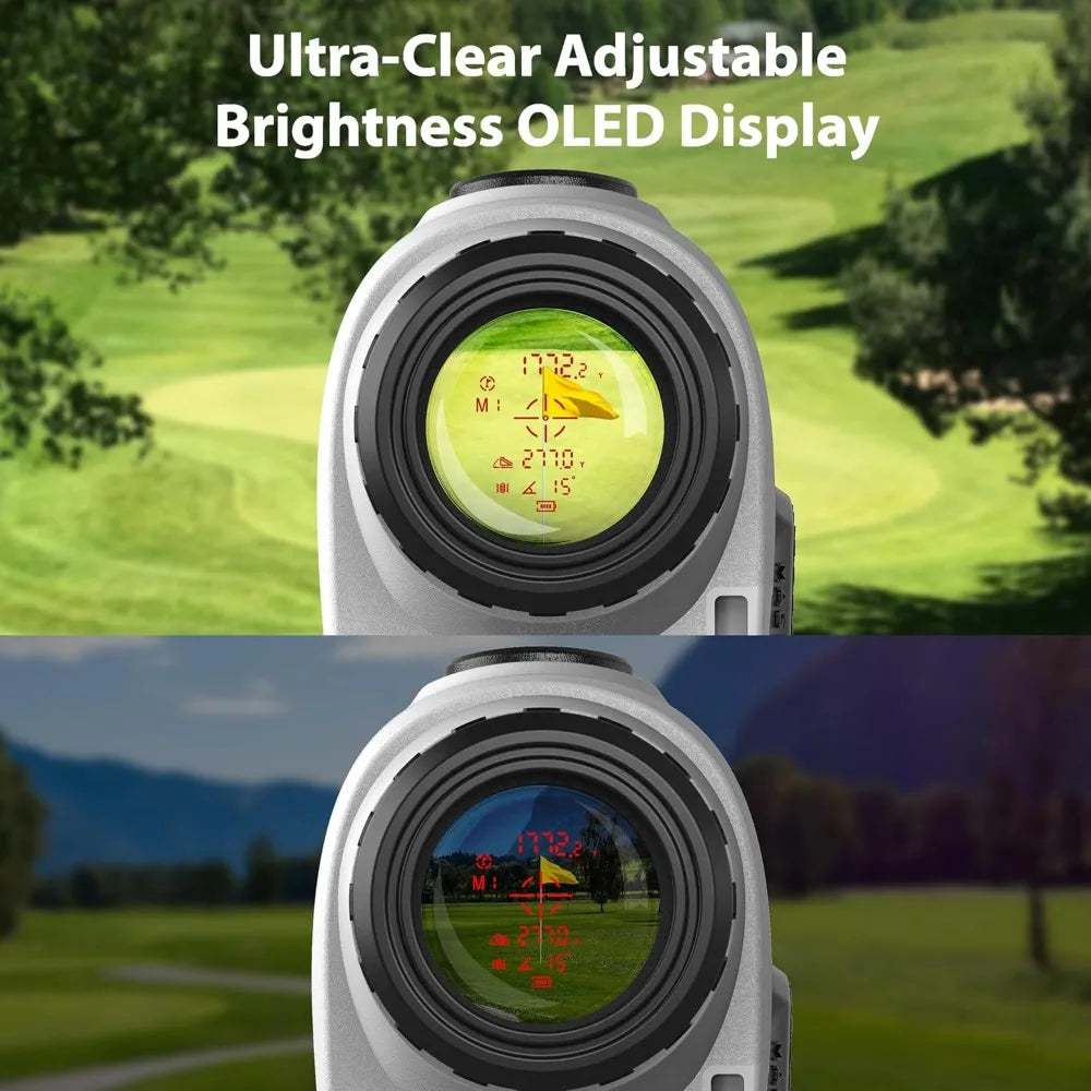 YTYIN Golf Rangefinder Second Gen Ultra Clear Optics OLED