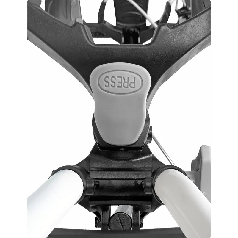 YTYIN Golf Push Cart 3 Wheel With Foot Brake Foldable