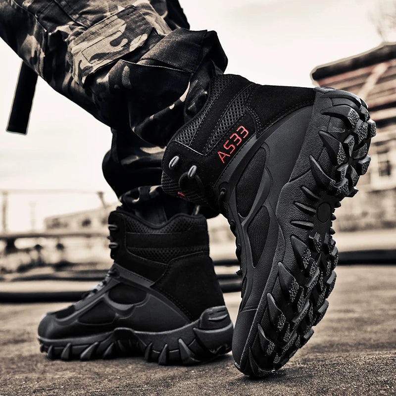 Louis Kadh Tactical Outdoor Boots Durable Hiking Comfort