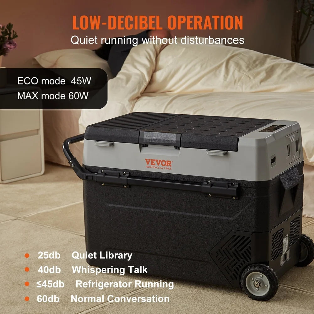 Pro Gear Sporting Goods Portable Car Refrigerator Dual Zone