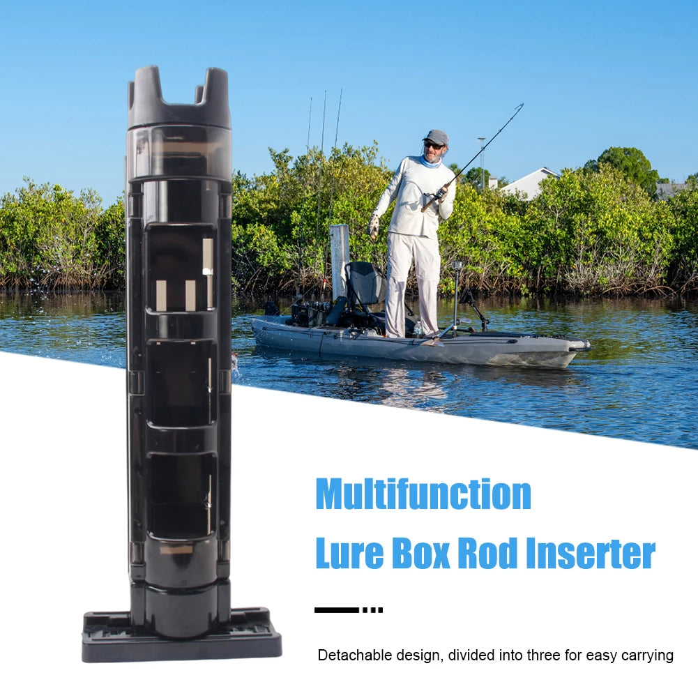 APWIKOGER Portable Fishing Rod Stand Holder For Boxes