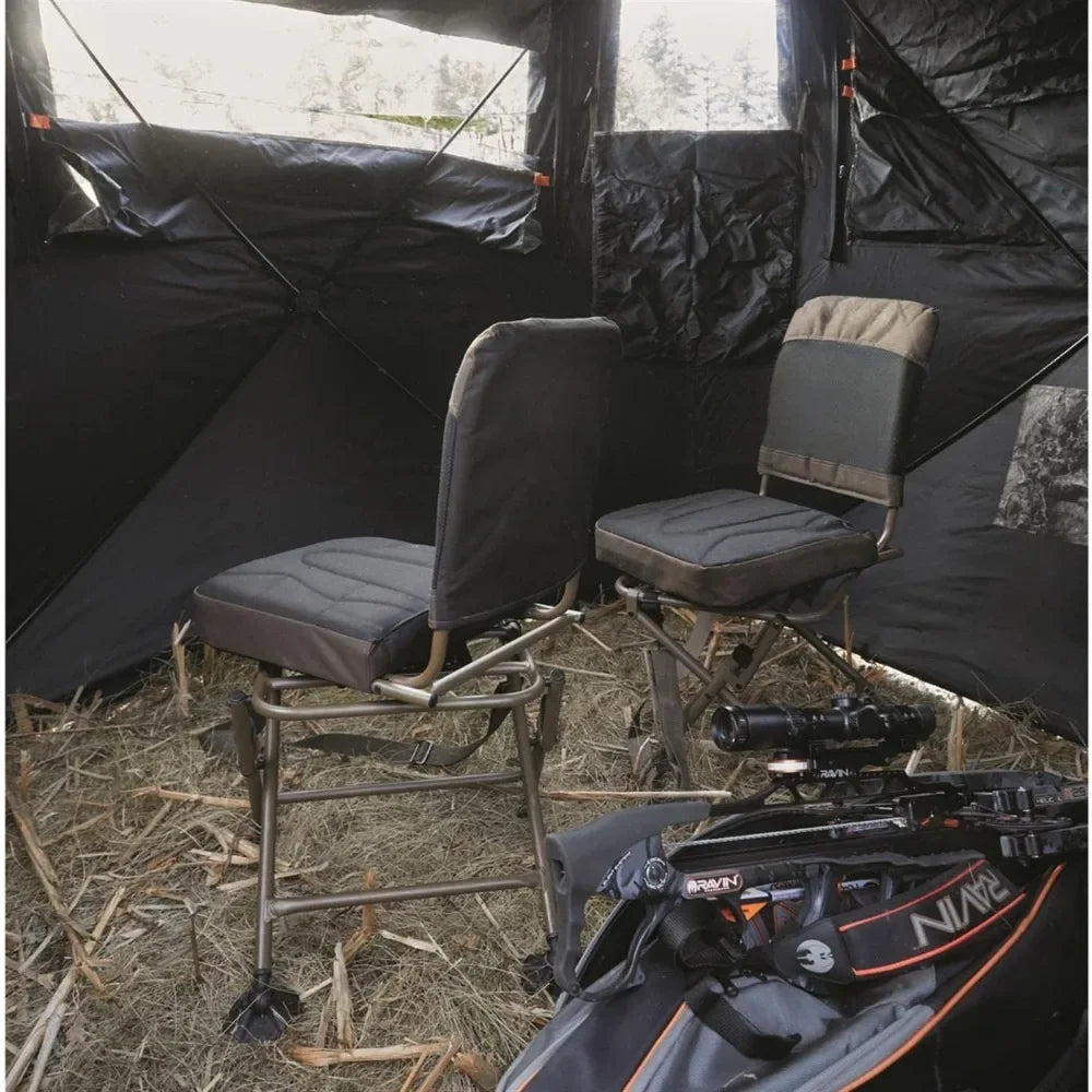 Guangbai Huntrite 360 Swivel Hunting Blind Chair Portable