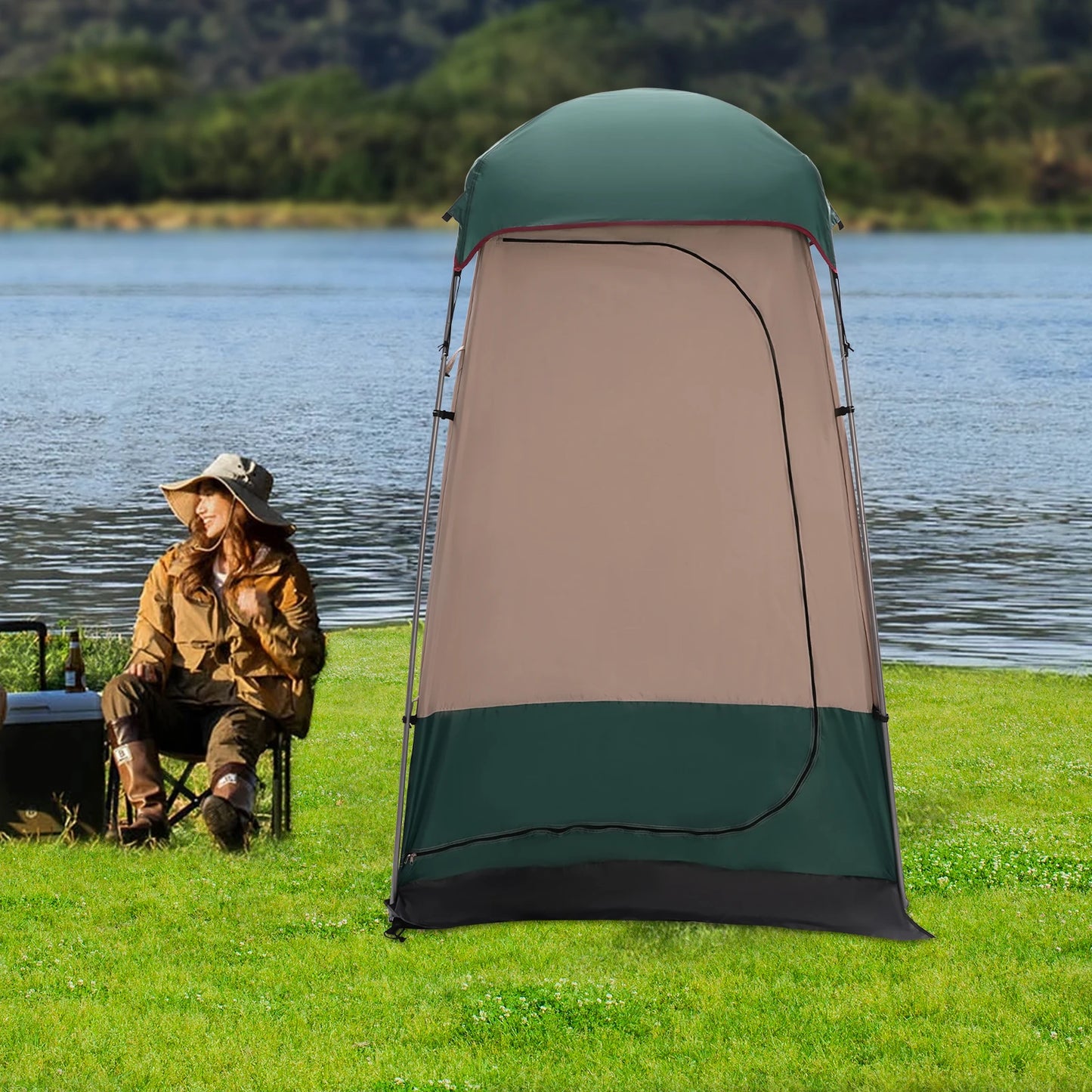 Pro Gear Sporting Goods Camping Shower Tent Privacy Shelter