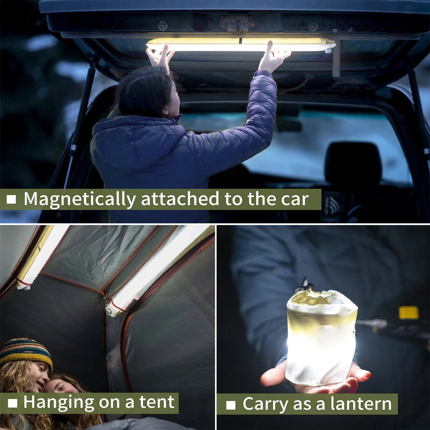 Selorss Rechargeable Portable Camping Lantern Waterproof