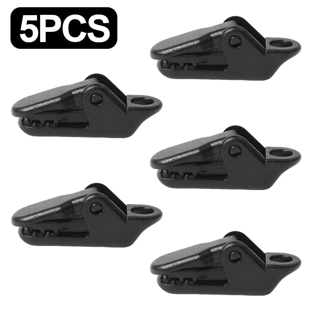 Electric Tarpaulin Crocodile Tent Clip For Camping Awning