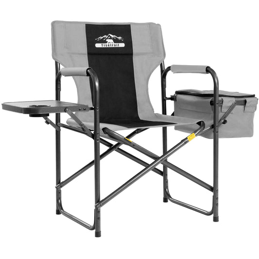 Tisetrail Director Camping Chair With Cooler Bag And Tray