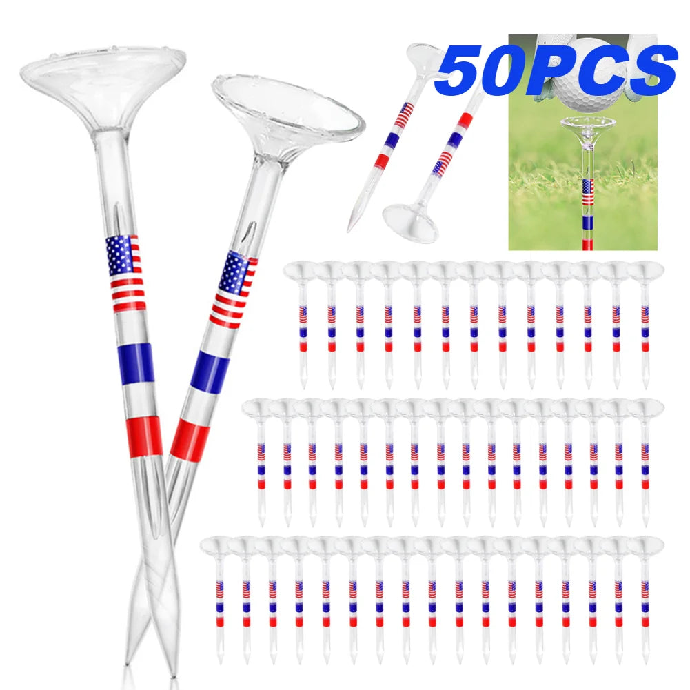 Mojoyce Plastic Golf Tees Reduce Friction Side Spin