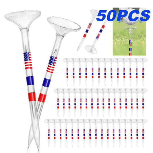 Mojoyce Plastic Golf Tees Reduce Friction Side Spin