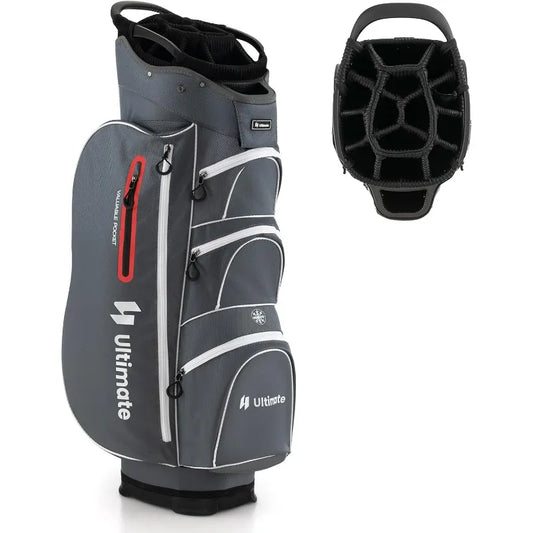 Pro Gear Sporting Goods Tangkula 15 Way Golf Cart Bag