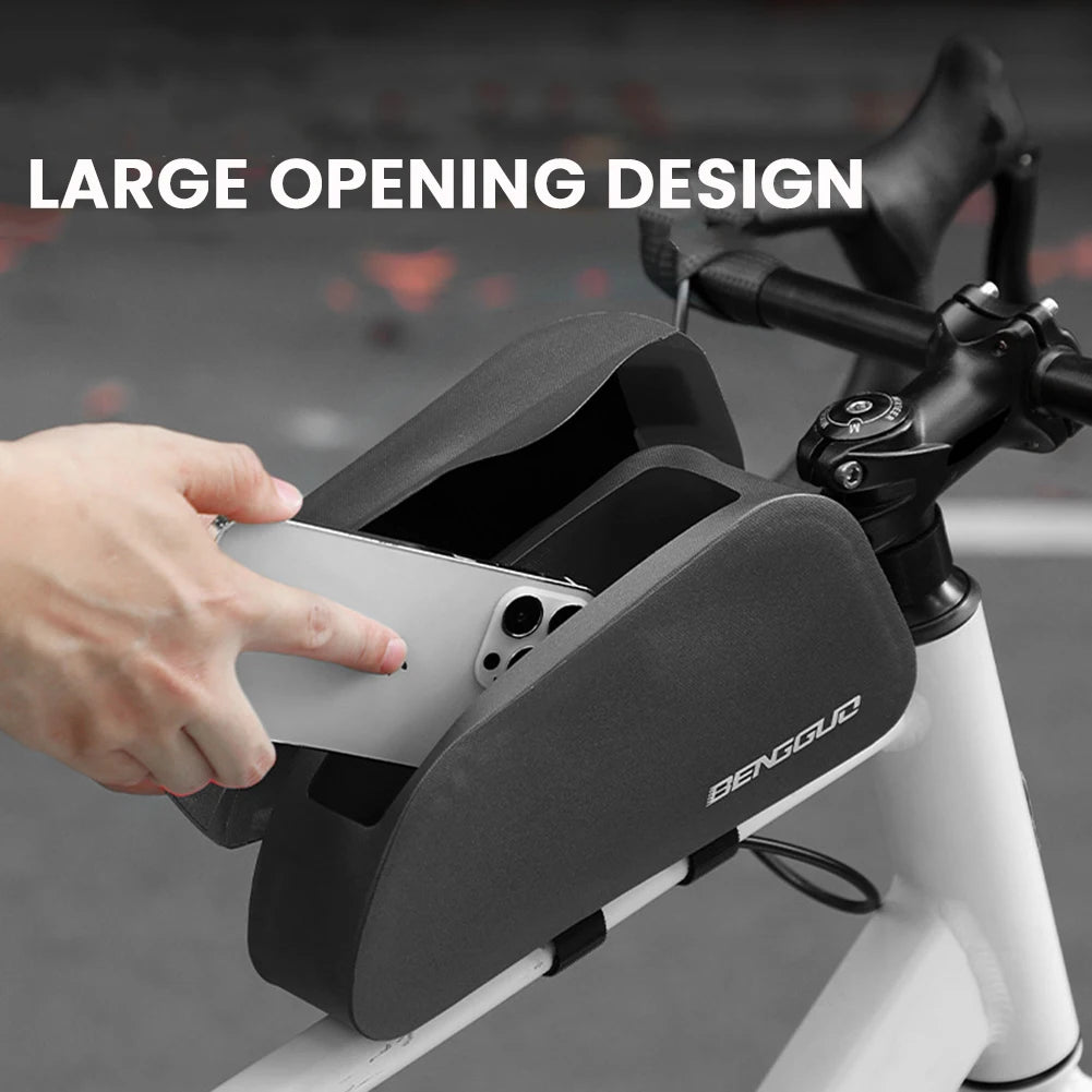 Shunmaii Waterproof Magnetic Top Tube Bike Frame Bag