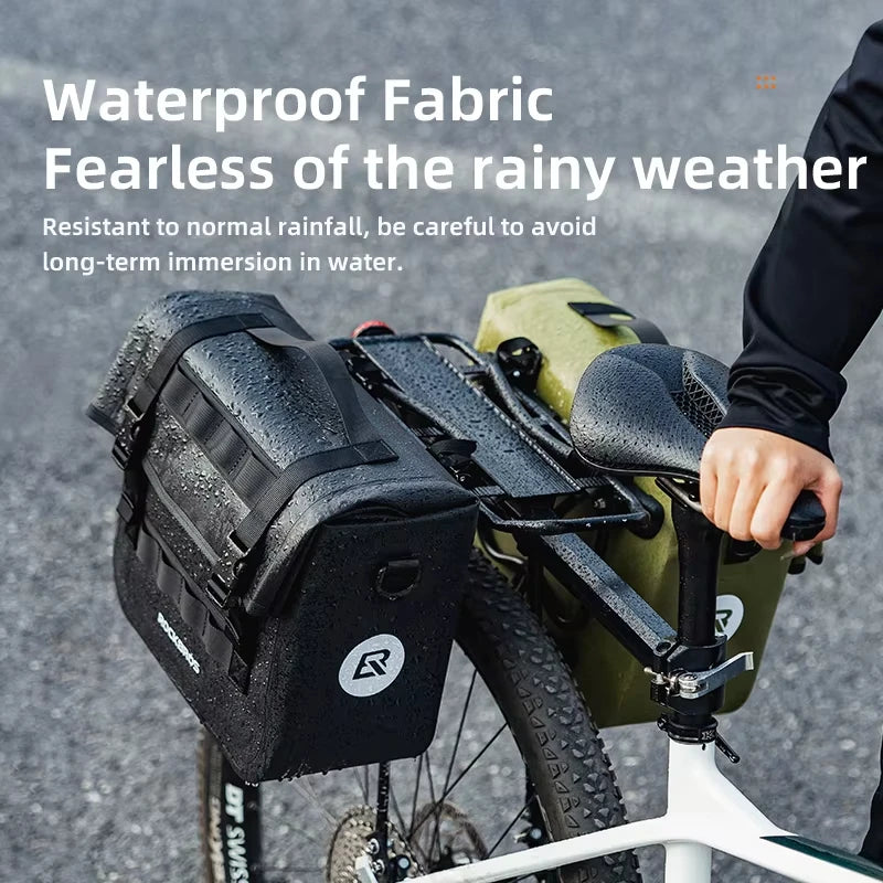 ROCKBROS Multifunctional Waterproof Saddle Bike Rack Bag