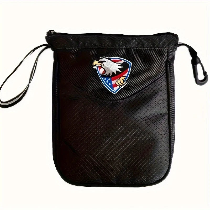 Golf Ball Pouch With Clip Hook Portable