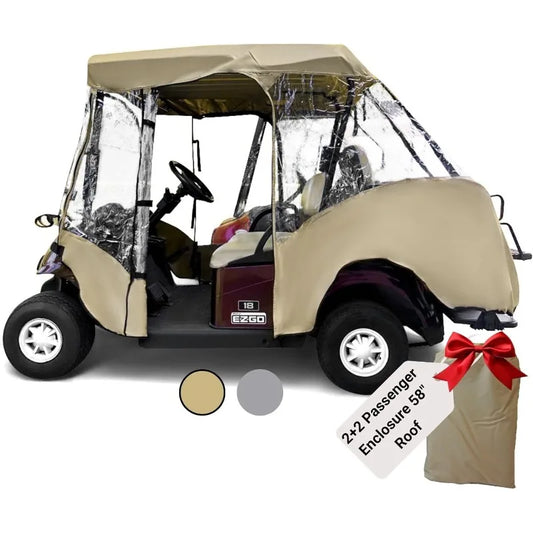 Pro Gear Sporting Goods 2Plus2 Golf Cart Drivable Enclosure