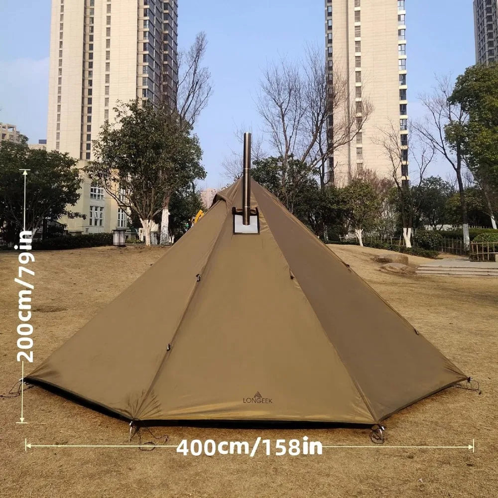 Pro Gear Sporting Goods Camping Tent Teepee All Seasons