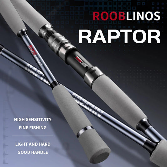 Rooblinos Raptor II Saltwater Boat Fishing Spinning Rod