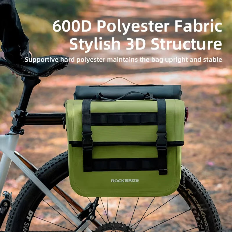 ROCKBROS Multifunctional Waterproof Saddle Bike Rack Bag