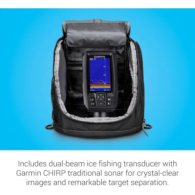 YTYINH Striker Plus Ice Fishing Fishfinder Bundle With GPS