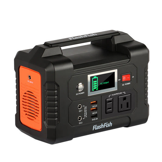 Flashfish Portable Power Station Solar Generator Camping