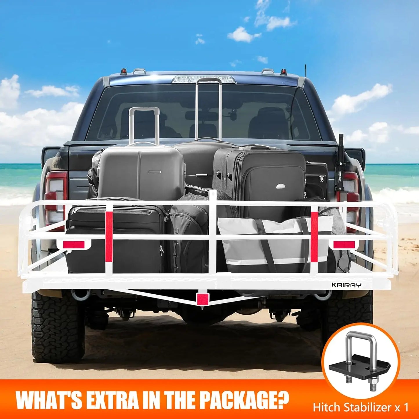 Pro Gear Sporting Goods Heavy Duty Cargo Hitch Carrier