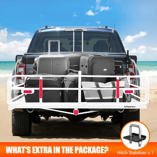 Pro Gear Sporting Goods Heavy Duty Cargo Hitch Carrier