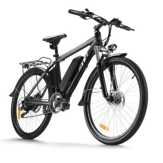 ZNHE 500W Electric Mountain Bike Fat Tire Ebike 21 Speed