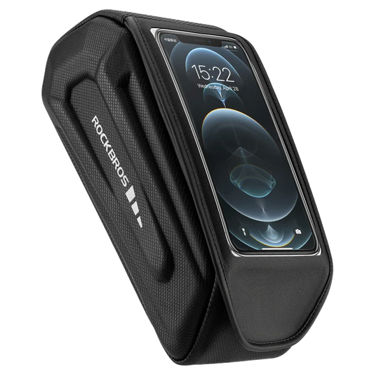 RockBros Waterproof Hard Shell Front Frame Bike Phone Bag