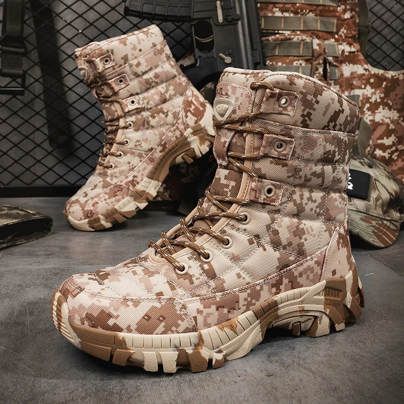 Louis Kadhr Mens Lightweight Tactical Hiking Boots Outdoor