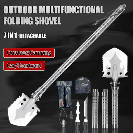 Skywolfeye Detachable Foldable Military Survival Shovel