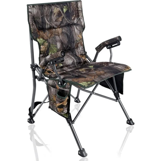 Hignconcerned 360 Degree Swivel Hunting Chair with Armrest