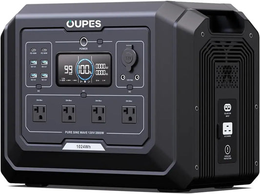 Mega 1 Portable Power Station 2000W 1024Wh
