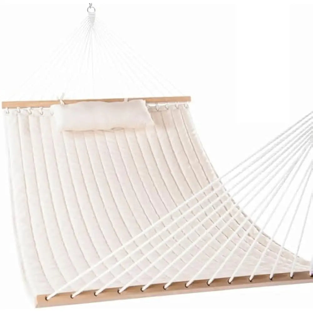 General Quilted Double Fabric Hammock With Spreader Bars