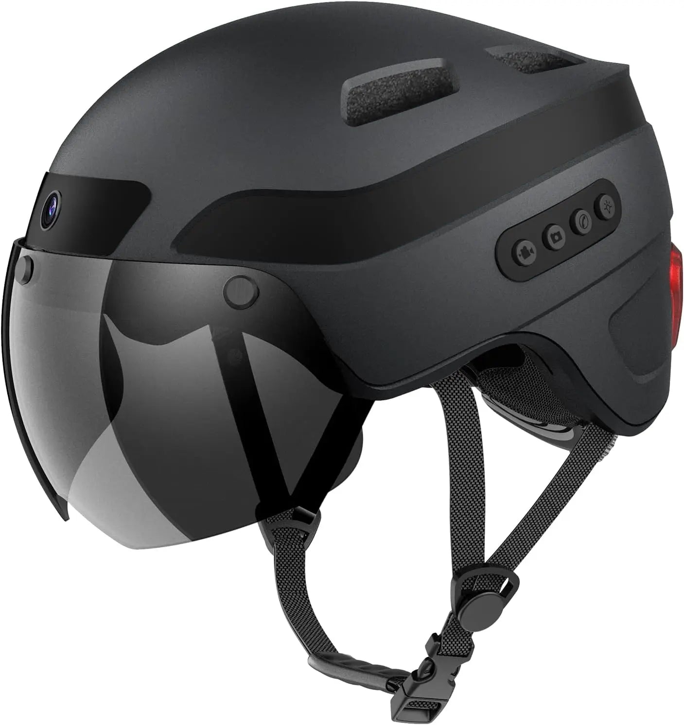 Smart Bike Helmet With 1080P 60fps Camera
